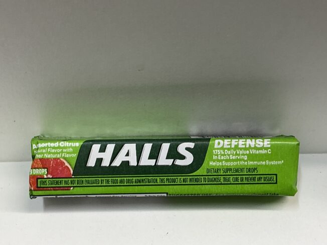 HALLS CITRUS FLAVOR