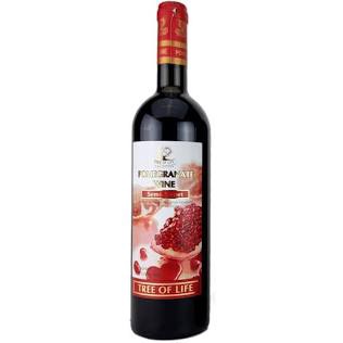 Pomegranate wine semi -sweet 750 ml