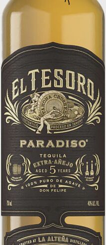 El Tesoro Tequila Paradiso Extra Anejo 5 Year Old 750ml