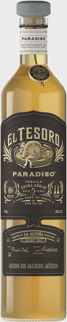 El Tesoro Tequila Paradiso Extra Anejo 5 Year Old 750ml