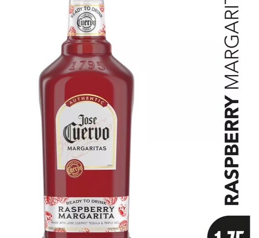 Jose Cuervo Raspberry Margarita Authentic Cocktail RTD Plastic Bottle (1.75 L)