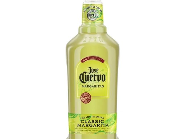 Jose Cuervo® Authentic Margarita Classic Lime Ready to Serve, 9.95% ABV, 1.75 L Plastic Bottle