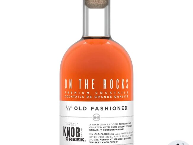 On The Rocks Knob Creek Old Fashioned 375ml