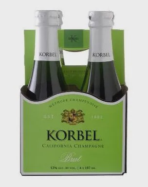 Korbel Brut Champagne 4 pack