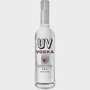 UV silver vodka all sizes