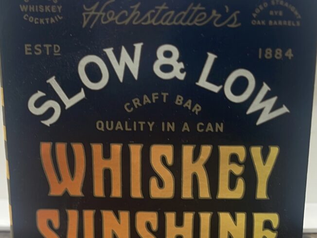 Slow & Low Whiskey Sunshine 4 Pack