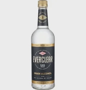Everclear 120proof Grain Alcohol 750ml