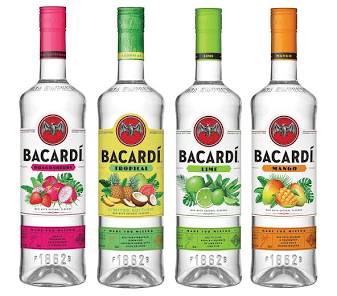 Barcardi All flavors 750ml