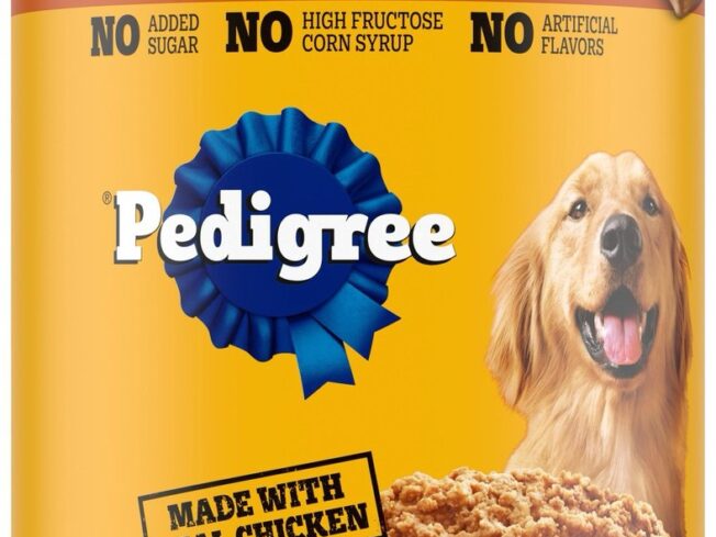 Chopped Ground Dinner with Chicken Pedigree
