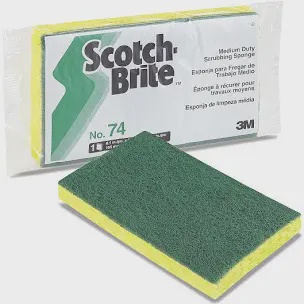 Scotch Brite scrub