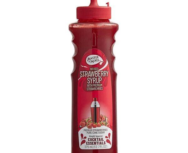 Master of Mixes 375 mL Strawberry Syrup