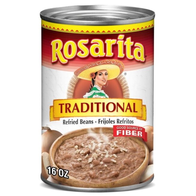 Rosarita Traditional Refried Beans Frijoles Refritos