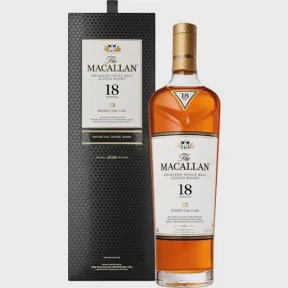 Macallan 18 years Sherry oak cask 2023 release 750ml