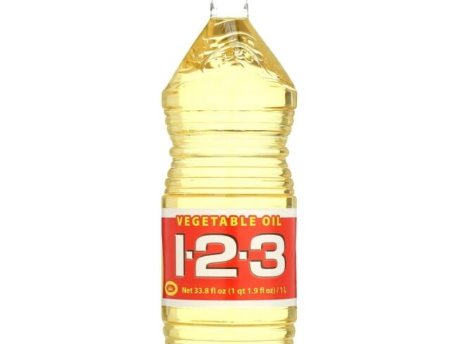 Vegetable Oil 1-2-3