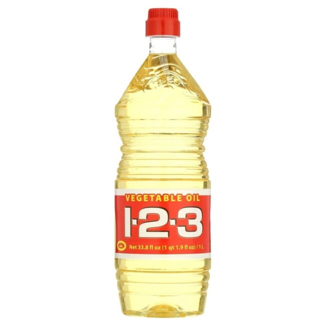 Vegetable Oil 1-2-3