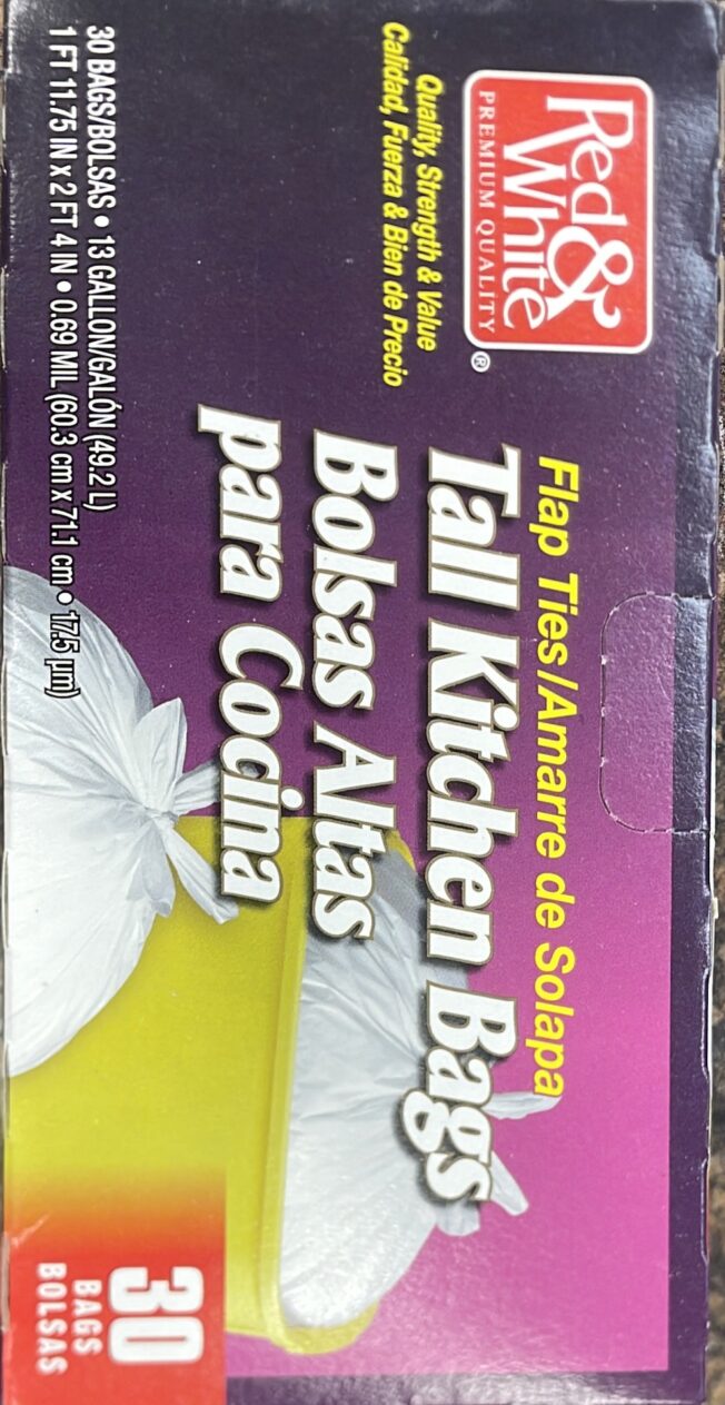 Tall Kitchen Bags Bolsas Atlas Para