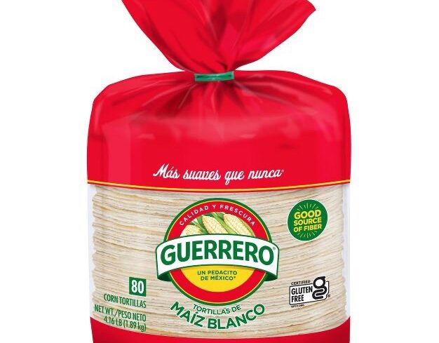 Guerrero Tortillas Maiz Blanco 80 Corn Tortillas