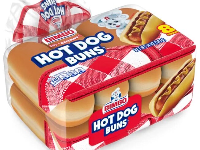 Bimbo Hot Dog Buns 8 Count