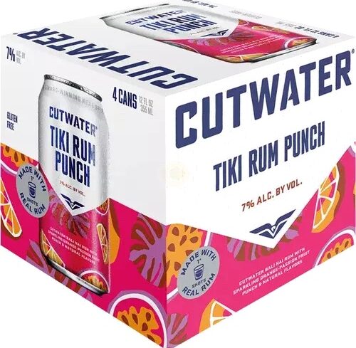 Cutwater Tiki Rum Punch - 4PKC