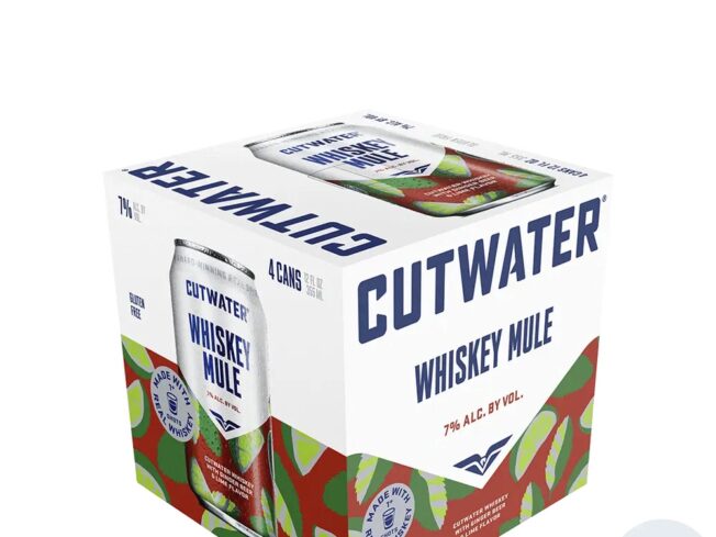 Cutwater Whiskey Mule 4pk-12oz cans