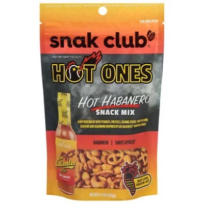 Snak Club Hot Ones Hot Habanero Snak Mix