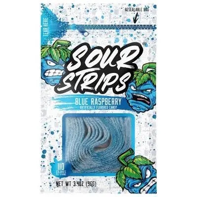 Sour Strips Blue Raspberry