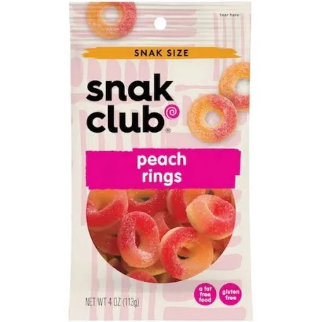 Snak Club Peach Rings