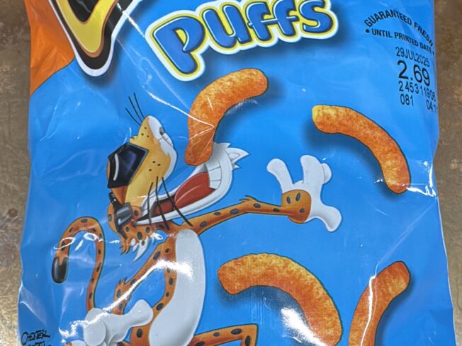 Cheetos puffs 2 1/2 oz