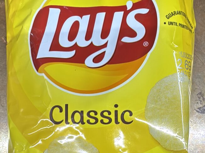 Lays Classic 2 .1/2 oz