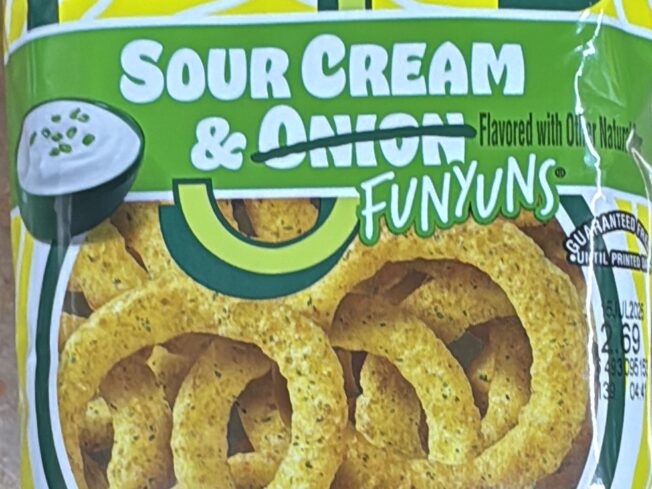 Funyuns sour cream 2 oz
