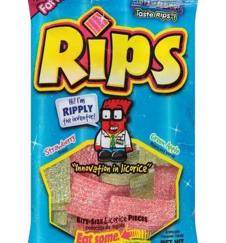 Rips Strawberry Fresa Green Apple