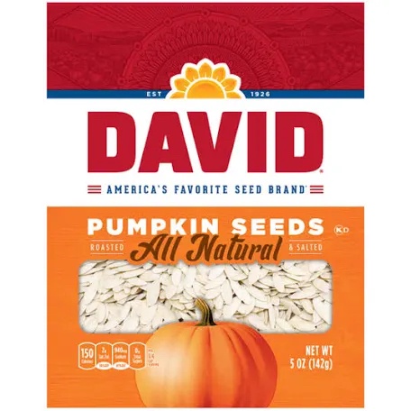 David America Favorite Seed Brand Pumpkin Seeds 5oz