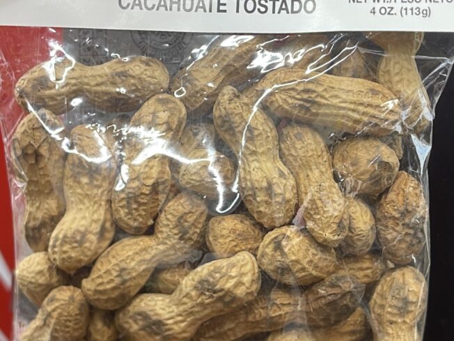 Toasted Peanuts Cacahuate Tostado 4oz