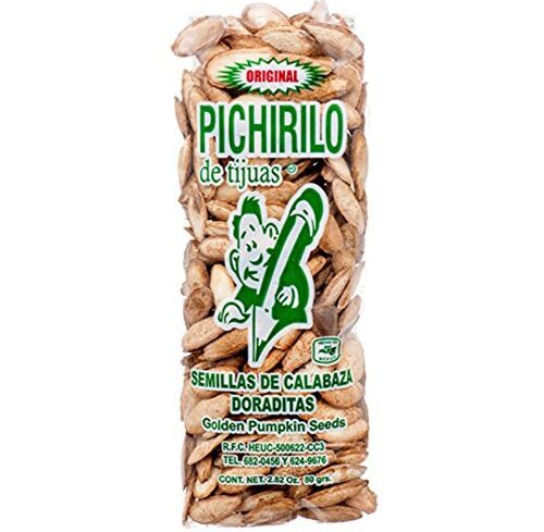 Pichirilo De Tijuas semillas de Calabaza Doraditas 2.82 oz