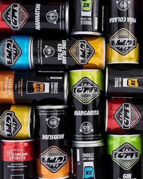 The club cocktails  all kind 200ml