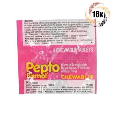 Pepto Bismol Chewables (4 Chewable Tablets)