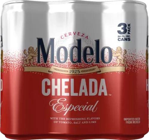 Modelo Chelada Especial 3pk 24oz Can 3.5% ABV
