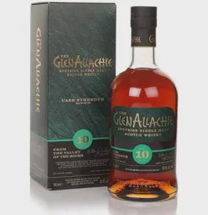 The Glenallachie 10 year Cask Strenght Scotch Whisky 750ml