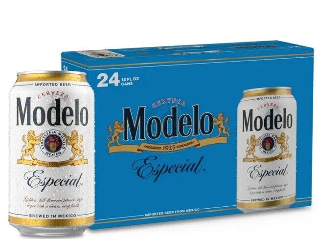 Modelo Especial Mexican Lager Import Beer, 24 Pack 12 fl. oz. Cans, 4.4% ABV