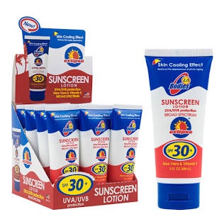 Sunscreen Lotion Aloe Vera & Vitamin E (3oz 88 ml)