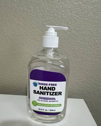 Hand Sanitizer Soothing Gel 16.9 Fl oz 50o ml