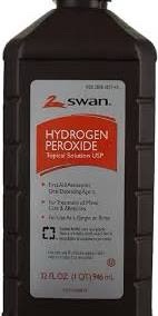 Swan Hydrogen Peroxide 16 Fl oz 473 ml