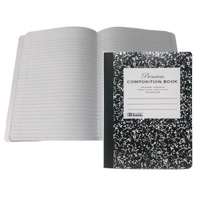 Compostion Book 100 Sheets 200 Pages