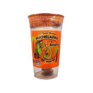 Micheladas Antojitos Drink mix cup plastic