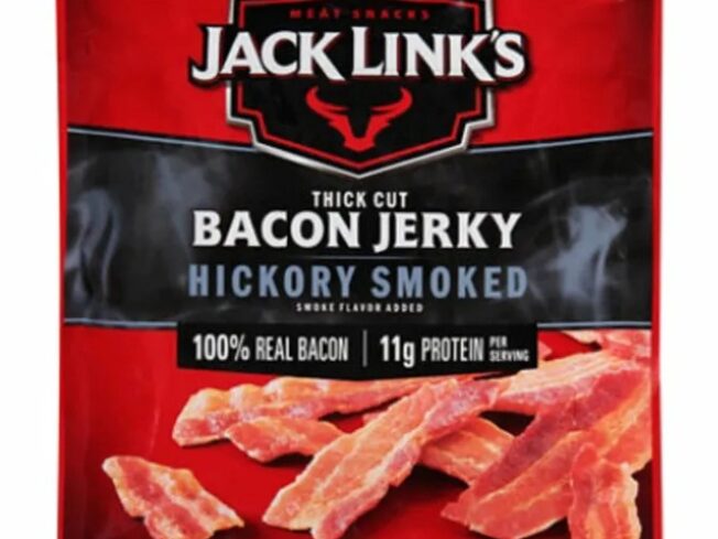 Jack Links Thick Cut Bacon Jerry Hickory Smoked 11g Protein