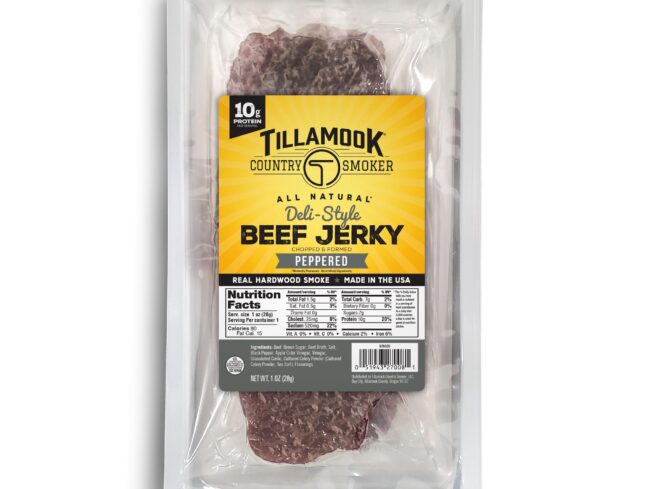 Tillamook Desi Style Beef Jerky Peppered