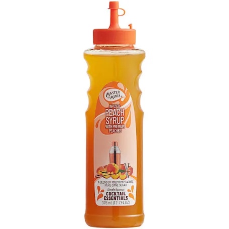 Master of Mixes Peach Simple Syrup 375 Ml