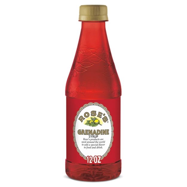 Rose Grenadine Syrup 12Fl oz 355Ml