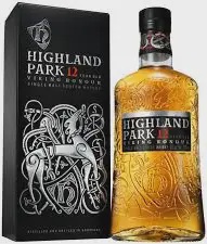 Highland Park 12 years Viking Honour scotch whisky 750ml