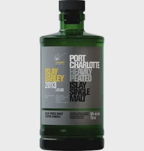 Port Charlotte Islay single malt 10 year  whiskey 750ml